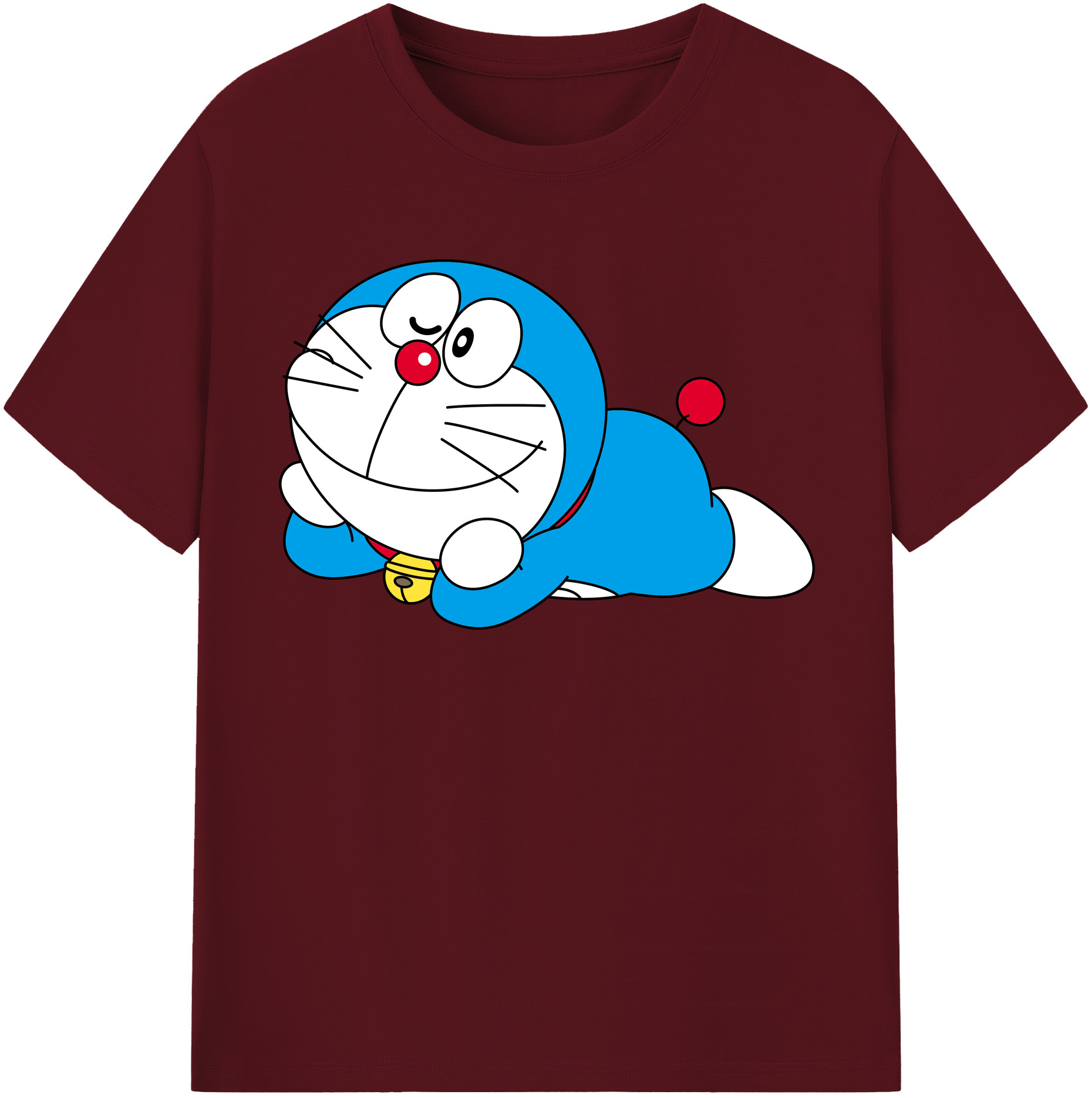 （画像用） ドラえもん Doraemon 綿100％半袖Tシャツ（フロントプリント）